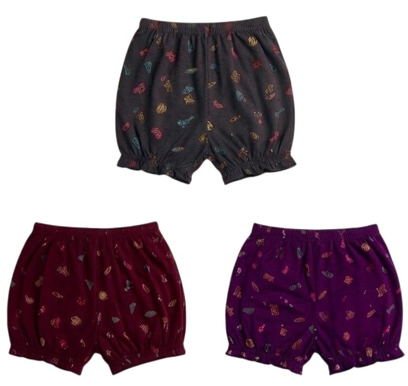 Women Bloomer Multicolour Printed Pack of 3-image-39