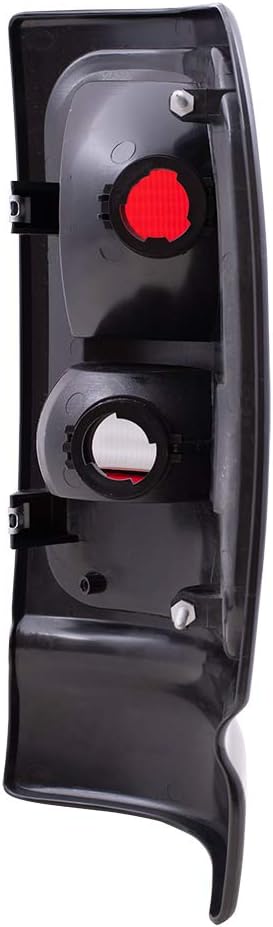 Tail Light for 1994-2001 Ram 1500 Black Bezel Paint To Match for 1994-2002 Ram 2500 5EK45DX8AC Set CH2800135