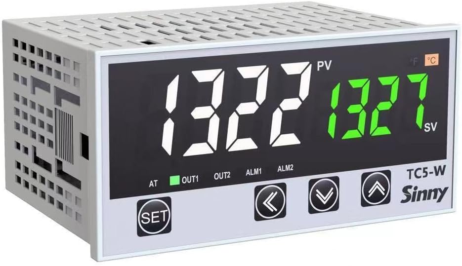 100-240VAC/DC Digital Temperature Controller Thermostat Relay Output 10A TC5-W