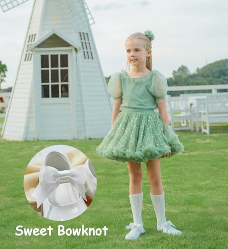 Image of PHIRAMIN Toddler Girl Mary Jane Dress Shoes-Little Girl School Uniform Shoes for Wedding Party
