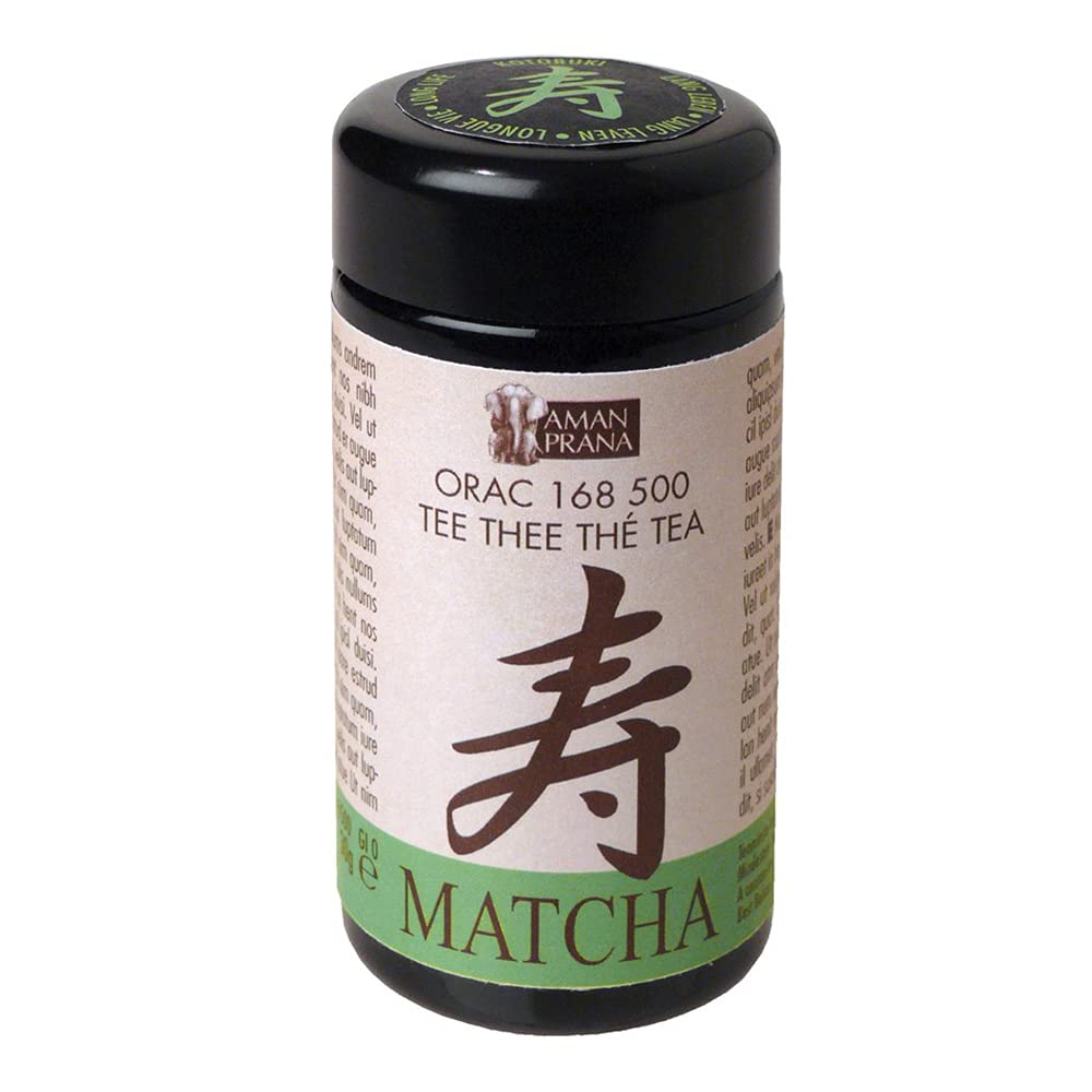 Amanprana - Kotobuki Matcha - kaiserlicher Grüner Tee gemahlen premium quality - 50 g - 4er Pack