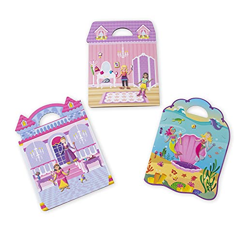 Regalo para niño o niña Melissa & Doug pack de pegatinas reutilizables temáticas 4
