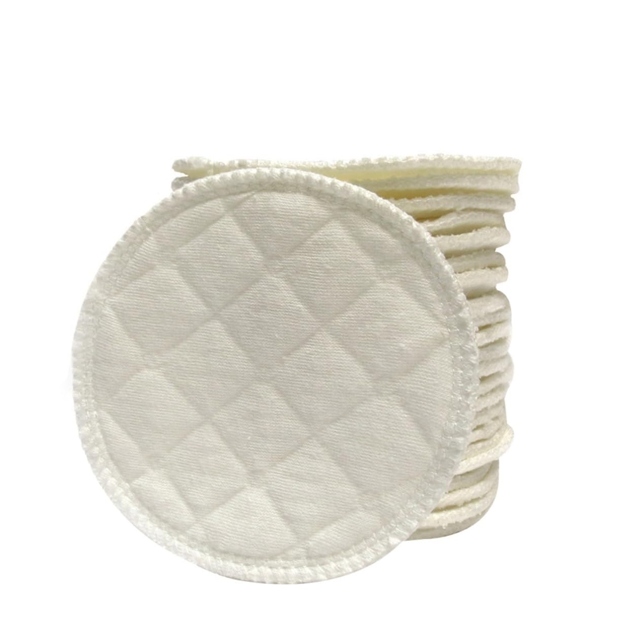 GALPADA 3sets Ultra Absorbent Breastfeeding Pads Reusable Nursing Pads for Breastfeeding Bra Leakproof Bra Inserts Cotton Material 12pcs*3