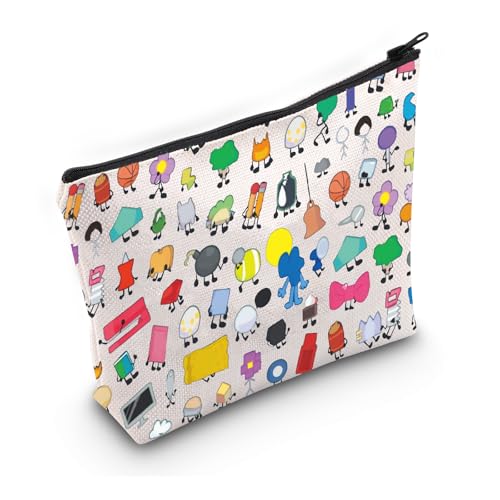 PWHAOO Game Inspired Gift Makeup Bag Game Fan Cosmetic Bag Cosplay Merch