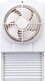 窓用換気扇20cm 排気 12.6奥行き x 28幅 x 115高さ cm ‎電源コード式