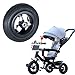 WE-WIN Kinderwagen Hinterrad Schlauch Reifen Außen Innenreifen Baby Dreirad Rad Luftreifen 8 1 / 2x2 (50-134) 8 5 Zoll