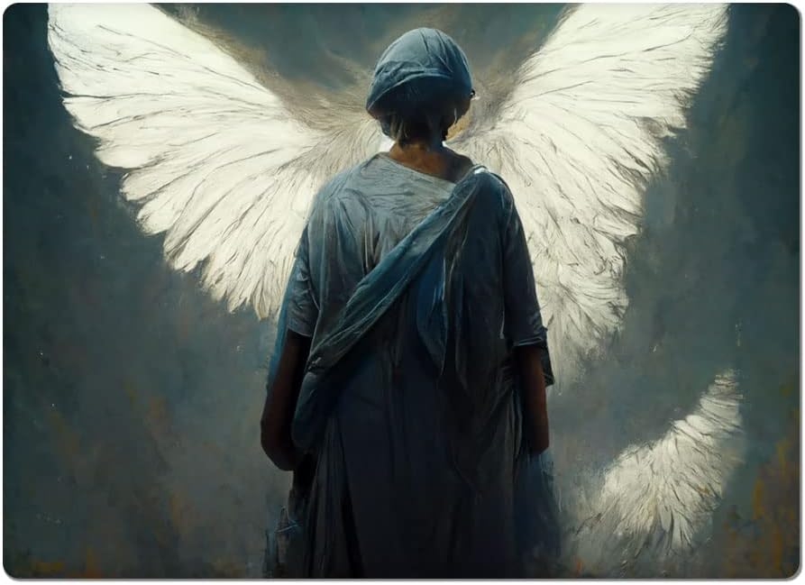 Guardian Angel Car Magnet 2 PCS - Wings Car Magnet - Graphic Sticker