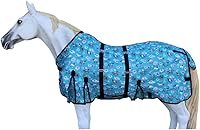 Vista 5 de 78" Caballo Malla Ligero Transpirable Verano Primavera Hoja Bellyband 73432