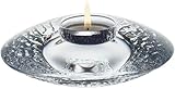14 cm breit. Orrefors Diskus-Votivkerze transparent – 6483162