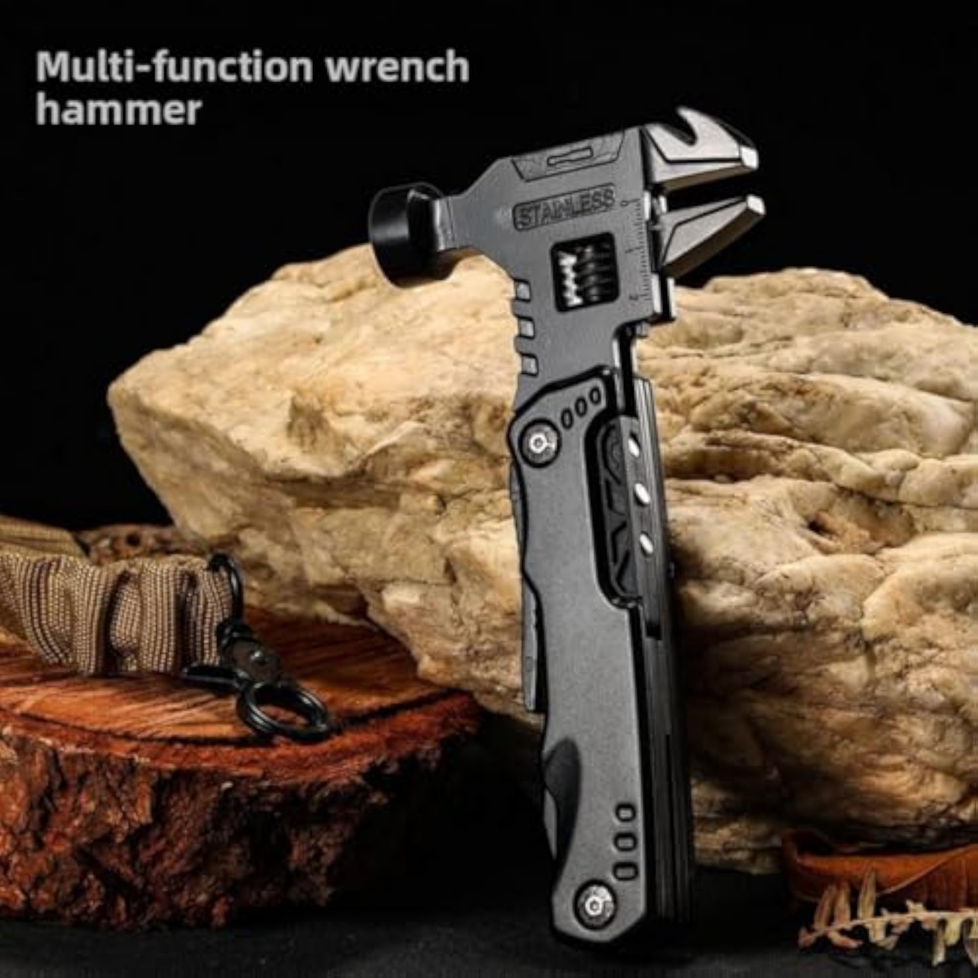 Tool Camping Accessories 16 in 1 Survival Gear, Unique Gadgets