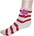 Debra Weitzner Womens Warm Slipper Socks Knitted Winter Socks with Grippers 6-pack
