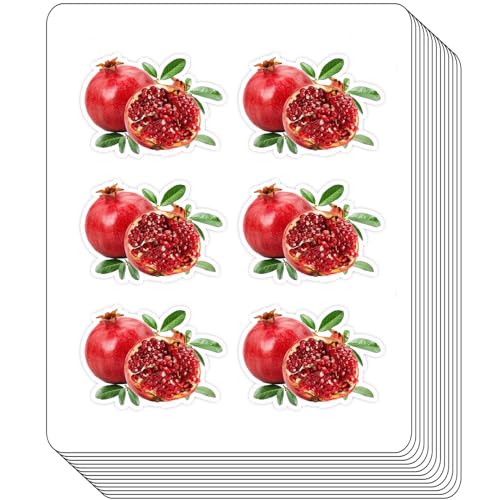 Pomegranate Planner Stickers-Versatile Calendars Crafting Stickers for Scrapbook Stickers,Craft Stickers,Calendar Magazine Stickers,Ledger Stickers and DIY Stickers for Kids(1",200pcs)