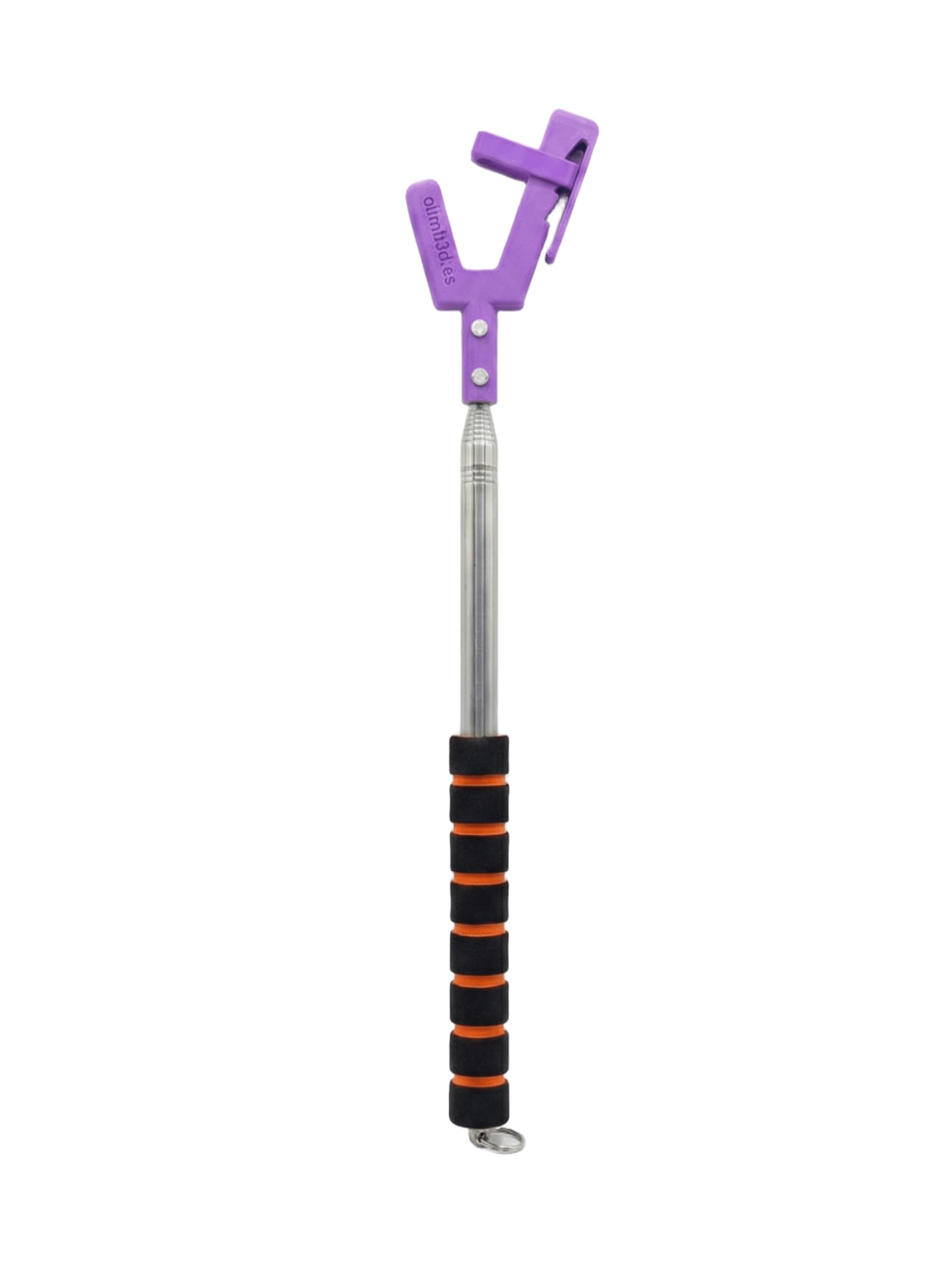 Climb3D Clipstick – Extensor de Escalada Impreso en 3D, Ultraligero y Compacto (3 m Extensible, 43 cm Plegado, 180 g)