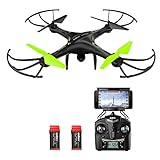 Potensic Drone with Camera, U42WH UDIRC RTF Remote Control Drone Headless Model Quadcopter with Altitude Hold Function and HD Wi-Fi Camera