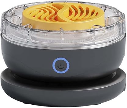 Fruit and Vegetable Washer Machine, Upgrade Electrolysis Purification Fruit Cleaner Device, Rechargeable Vegetable Cleaner Device for Cleaning Fruits, Vegetables, Meat Black