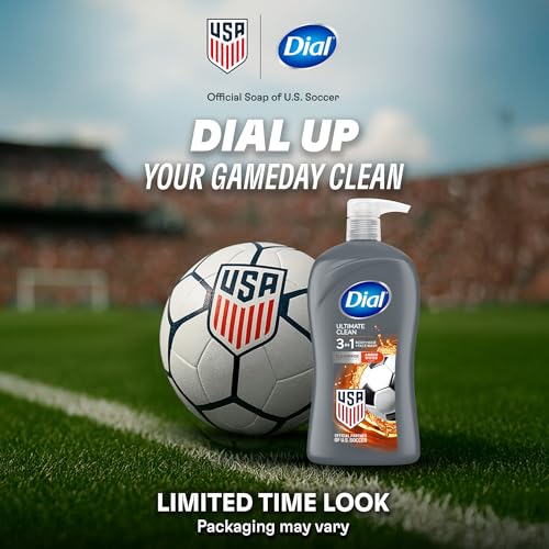 Dial Men 3-in-1 Body, Hair and Face Wash, Ultimate Clean, 32 Fl Oz Alternate view