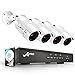 Produktbild ANRAN 1080P 4ch POE Überwachungskamera Set, CCTV Überwachung System mit drahtlosen 4Stk 2.0MP 1080P IP Kameras für Haus Innen Außen Bereich mit Nachtsicht-Funktion 1TB HDD und Fernzugriff