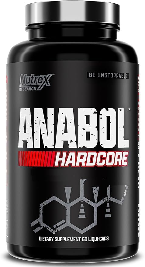 Nutrex resesarch | Anabol Hardcore | Complemento Alimenticio en Cápsulas | 60 cápsulas