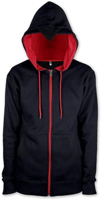 Assassins Creed Beaked Zip Hoodie Black X-Small