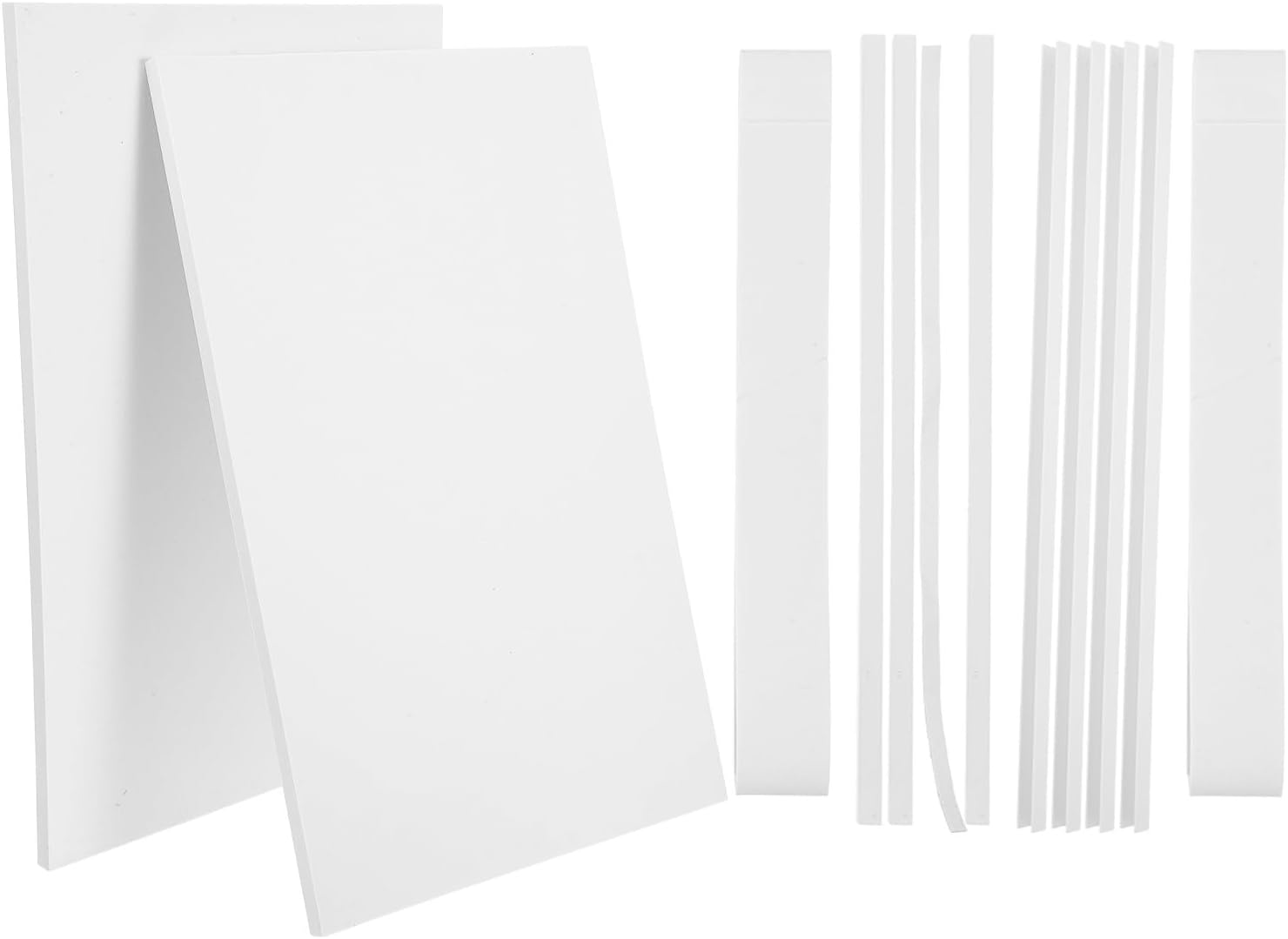 MAGICLULU 1 Set Universal Window AC Side Panels Insulated AC Window Kit Draft Blocker Seal for Air Conditioner Units - EVA Foam Gap Filler to Stop Air Leaks