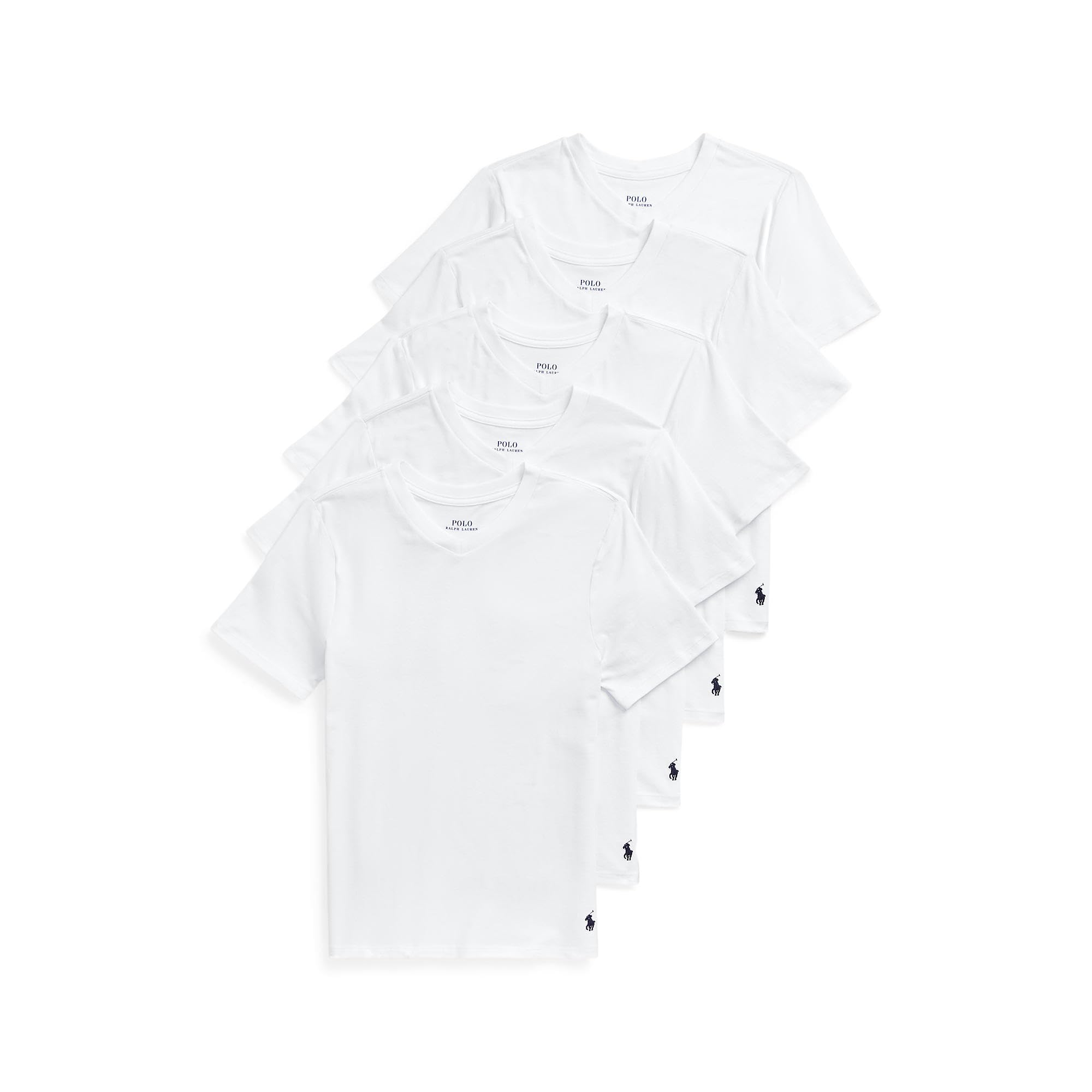 Polo Ralph Lauren Boys Multi Pack Short Sleeve Undershirt