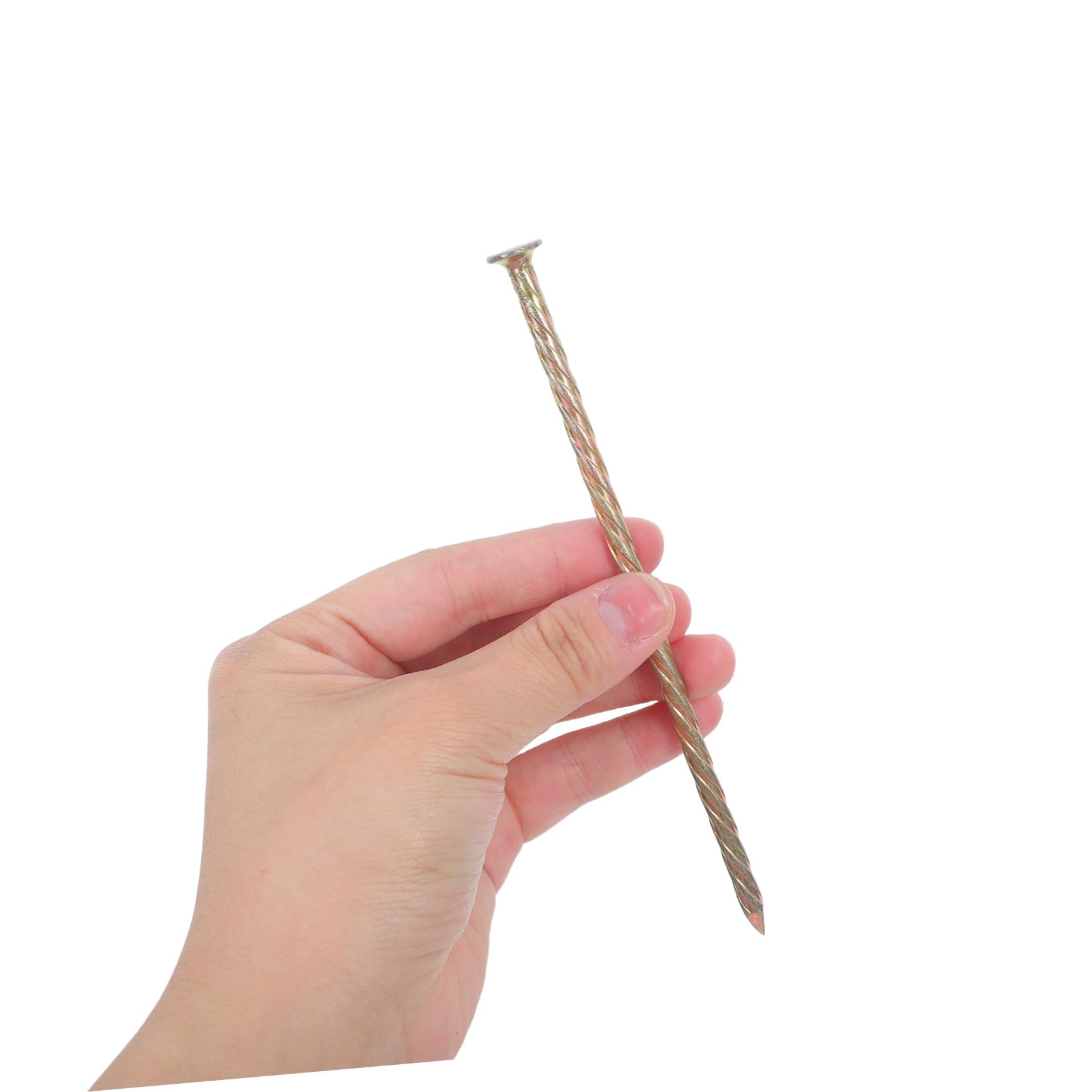 Sosoport Estacas Metálicas en Espiral Acero al Carbono de 6 Pulgadas 651 G para Césped Artificial y Bordes de Jardín para Exteriores y Césped