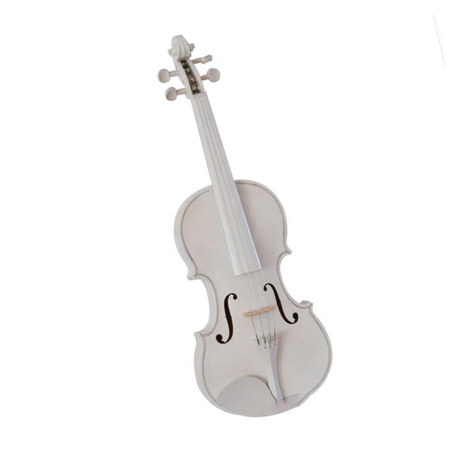 Skrzypce 4/4 Ze Sklejki Białej Z Profesjonalnymi Akcesoriami Instrument Muzyczny Instrumenty Strunowe Skrzypcowe