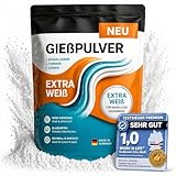 work'n'life Gießpulver Extra weiß, Premium Alabastergips mit extra hohem Weißgrad – Feine Gießmasse zum gießen in Silikonformen für Kunsthandwerk, Basteln Reliefs Profi Qualität. (700, Gramm)