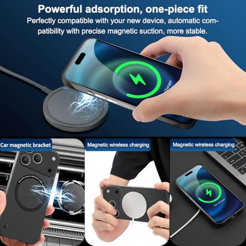 Coque iPhone 17 Pro Max sans cadre et rigide en polycarbonate compatible MagSafe - 2
