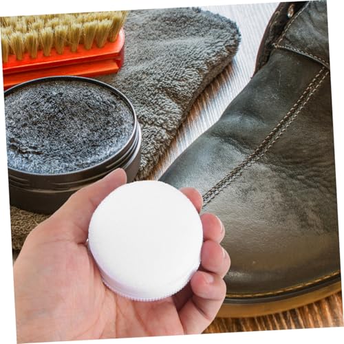 Brosse à chaussures mousse jetable pour entretien du cuir en voyage Gatuida