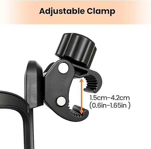 Miniatura 5 de Walker Cup Holder, Wheelchair Cup Holder, Universal Drinks Holder for Walker, Wheelchair, Rollator, Mobility Scooter Accessory for Elderly Seniors