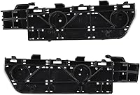 Vista 11 de Juego de 2 soportes de parachoques delantero izquierdo y derecho compatibles con Honda Accord 2003-2007