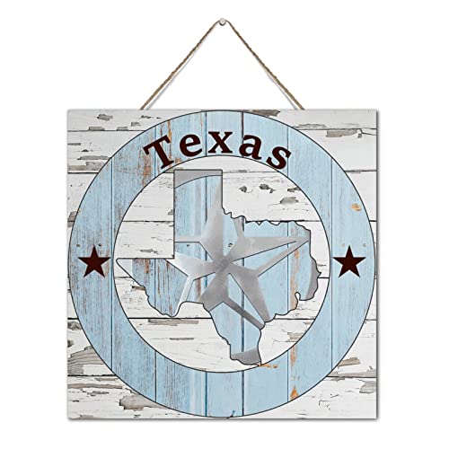 Panneau décoratif en bois vieilli de qualité supérieure Texas Lone Star - 2