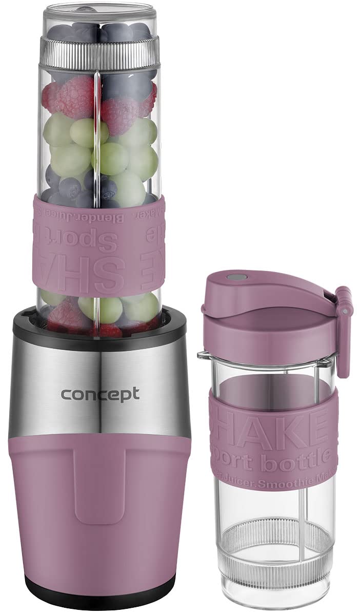 CONCEPT SM3483 DUSTY ROSE BLENDER MAKER 500 W 1 x 570 ml 1 x 400 ml