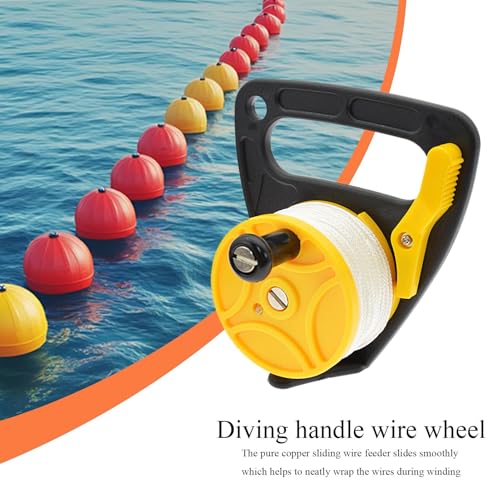 Carrete de seguridad para buceo que elimina pérdidas de línea y riesgos 4
