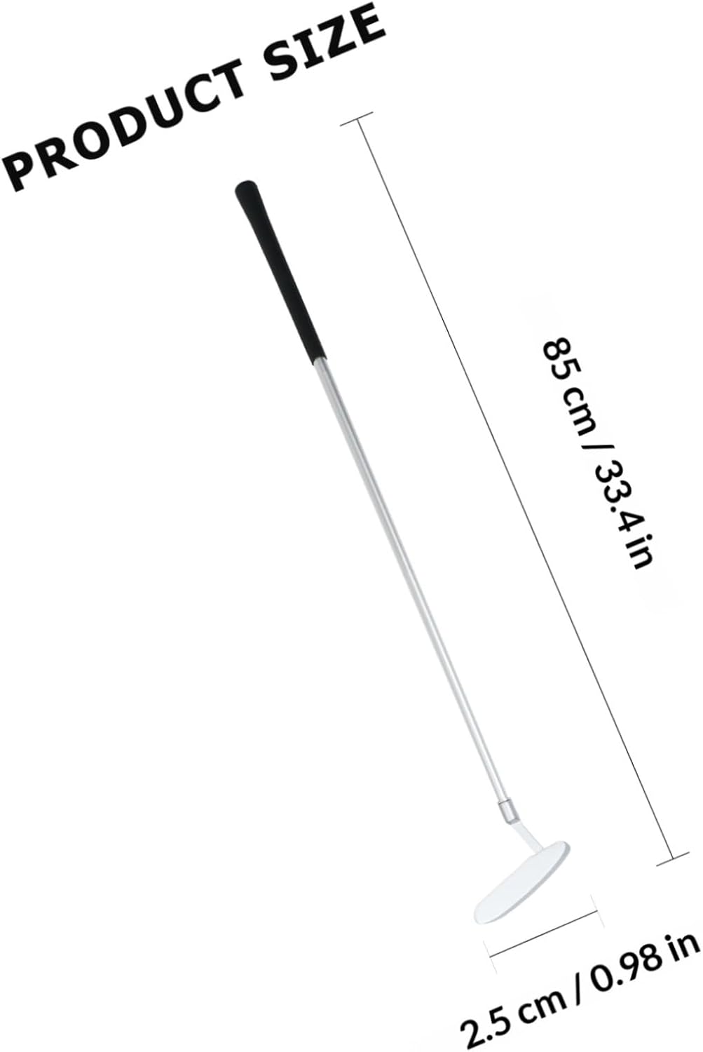 POPETPOP 1Set Portable Three Section Golf Putter Detachable Practice Club for Training Lightweight Design Easy to Install Golfs Equipment