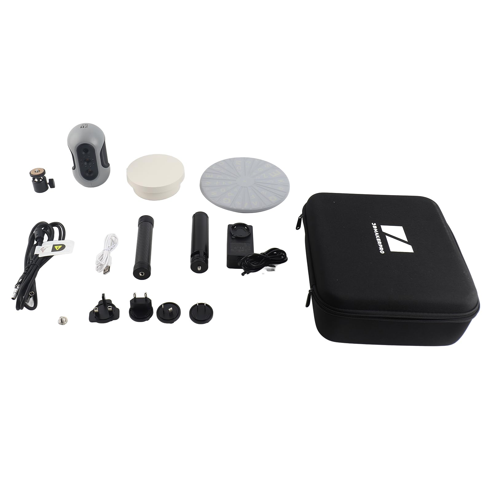 Mole Handheld 3D Scanner High Precision 0.05mm for Realistic Scanning Turntable 15-1