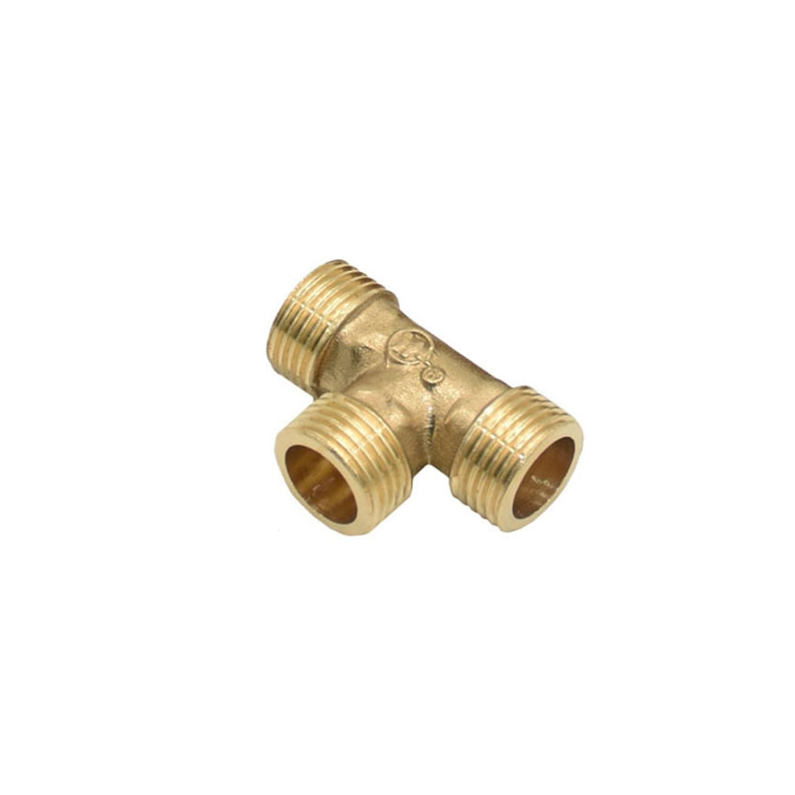 Epaknhgd Men's 1I2 1Pc Tee Water Splitter Threaded Connector Pipe Fittings