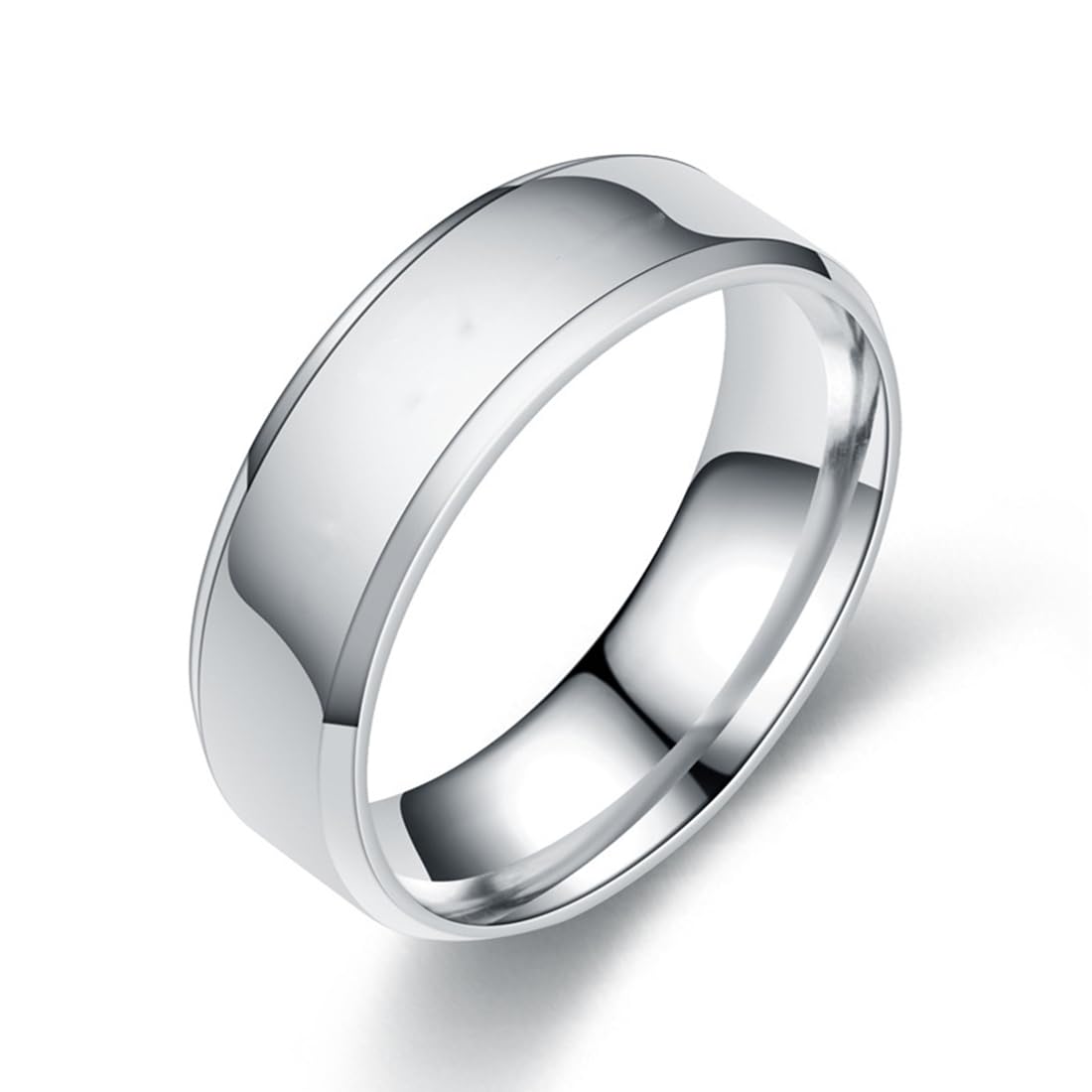 Kairangi Rings for Women Stainless Steel Silver Band Style Ring for Women and Girls (B0CT8TKMWL) Amazon Price History, Amazon Price Tracker