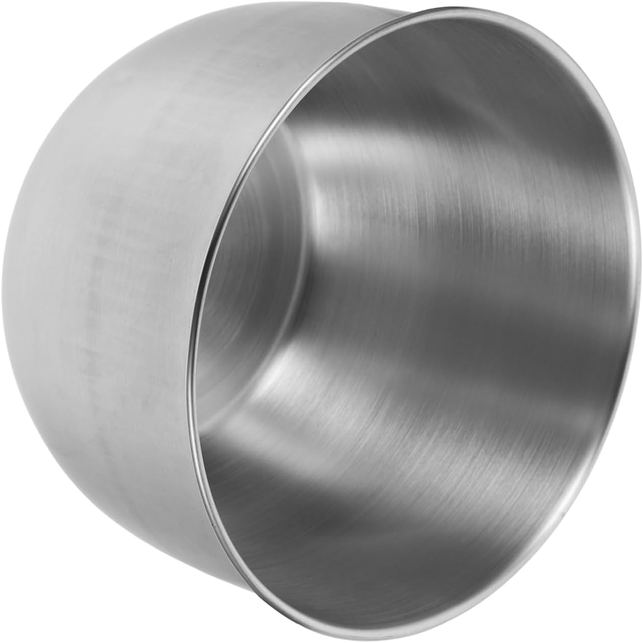 Alipis Stainless Steel Egg Mixing Bowl 8.27 Inch Large Kitchen Mixing Bowl with Anti-Splash Design for Salad Food Baking Serving