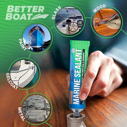 Image of Marine Sealant and Adhesive, Waterproof Marine Grade Caulk