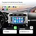 Dasaita Snapdragon Head Unit for Toyota 4Runner 2010-2023, Wireless Carplay & Android Auto, 8GB+256GB Plug and Play GPS Navigation, Voice Control Car Stereo, Built-in 5G WiFi, 4G Cellular, Sliver