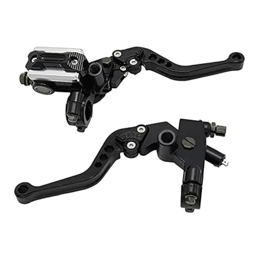 VHHDSshso Motorcycle Clutch Brake Lever Universal Motorcycle Brake Master Cylinder 22MM Hydraulic Clutch Levers Adjustment Handle for Ho&nda for Ya&maha