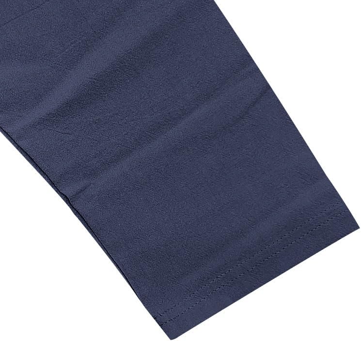 LIZALIG Men's Cotton-Linen Sweatshirt 1/2 Button Hooded Solid Color Casual Sweatshirts for Vacation and Daily Wear - Image 5