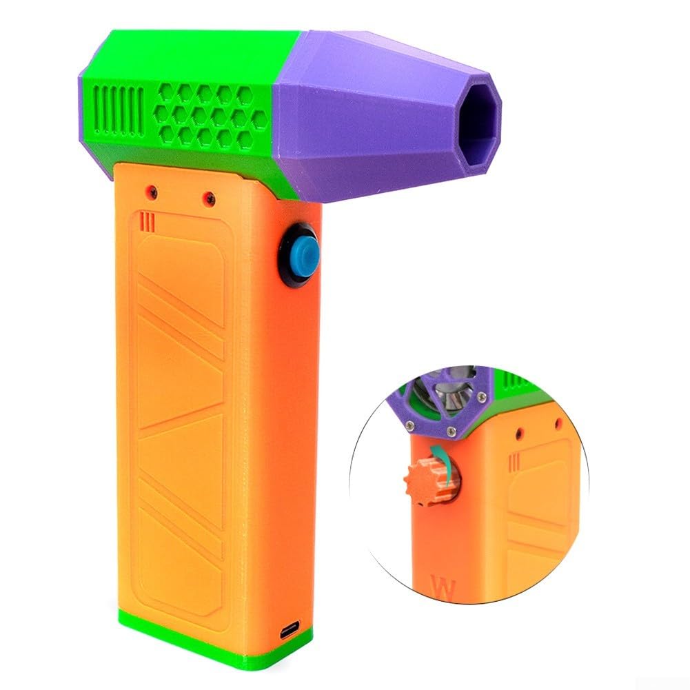 Ventilateur turbo sans balais 4000 mAh LCD pour turbo puissant sans balais