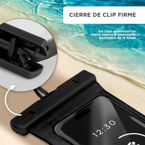 Funda impermeable Doogee X95 ONEFLOW bolsa de playa táctil negra 3