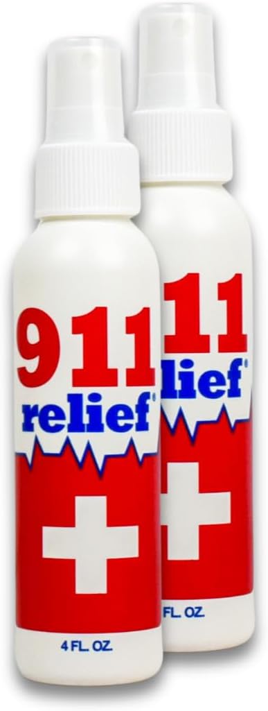 Fast Acting Itch Relief for Sunburn, Poison Ivy, and Mosquito/Bug Bites - 2 Pack