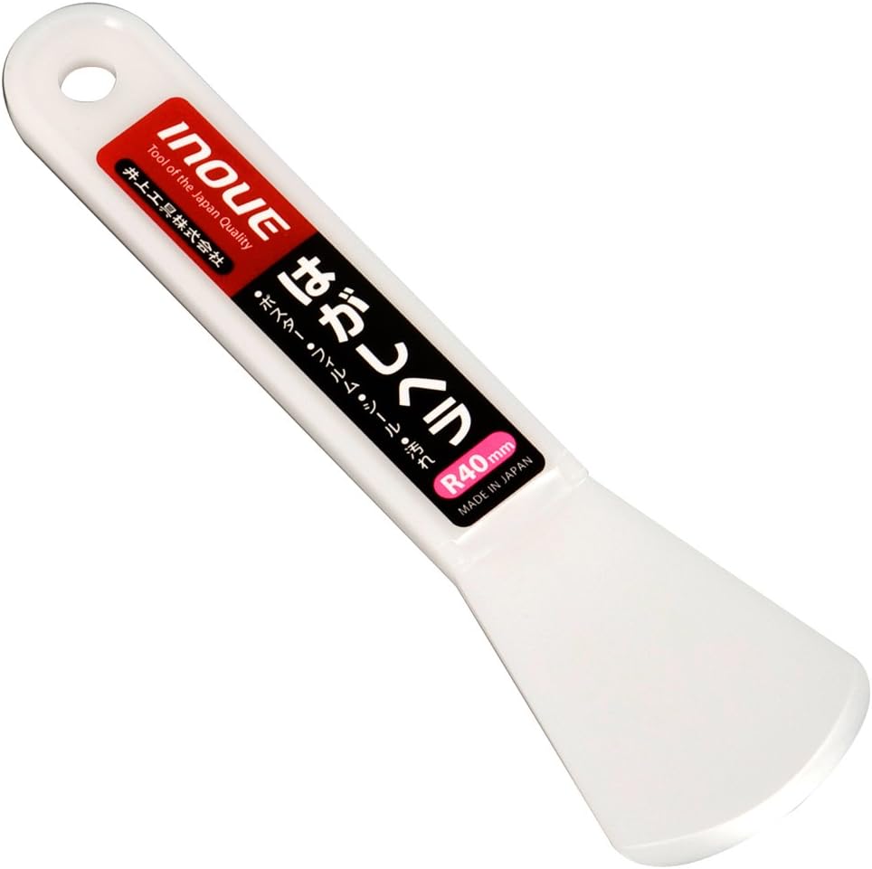 Inoue 1142 Peeling Spatula, R Type, 1.6 inches (40 mm)