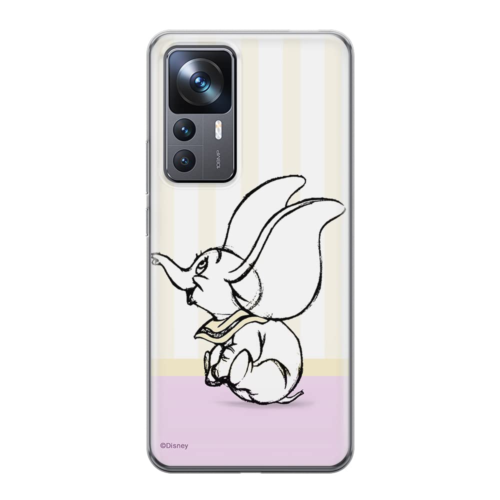 ERT GROUP mobile phone case for Xiaomi 12T original and officially Licensed Disney pattern Dalmatian 001 optimally adapted to the shape of the mobile phone, case made of TPU