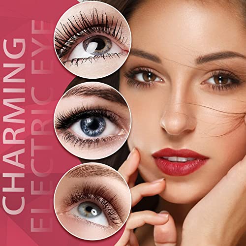 Image of Batfield 3 Pairs of False Eyelashes Magnetic with Eyeliner and Tweezer, 3D Natural Mixed Style Magnetic Lashes, Reusable Magnetic Eyelashes for women(Style 1)